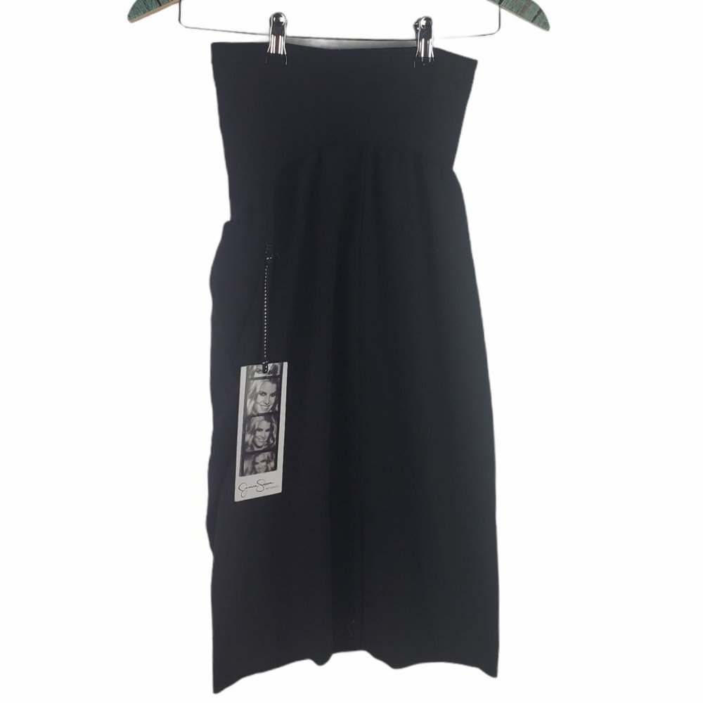 Jessica Simpson Maternity Black Knee Pencil Skirt